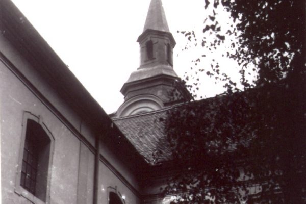Farní kostel v roce 1962, foto V Jůza